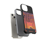 Silverado sunset truck Phone Case | Retro pickup silhouette
