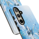 Copy of Silver Butterflies Tough Case | Blue Sky Water Droplets Phone Cover