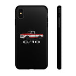 1970 C10 Red White Classic Pickup Tough Phone Case Cover