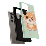 Shiba Inu Kawaii Chibi Smile Pet Dog Art Tough Phone Case