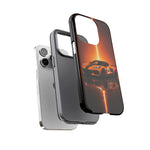 Z06 C8 Phone Case, Orange Racing Livery Studio Cover