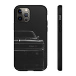 Black Charger RT Phone Case, 68 Classic Muscle Car Cover, Mens Gift