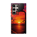 Basketball Court Sunset Phone Case | Tough Phone Case