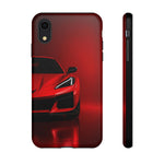 Torch Red C8 Corvette Studio Tough Phone Case