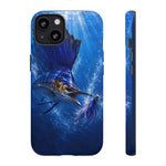 Sailfish Phone Case, Deep Sea Fishing Strike Tough Cover for Men