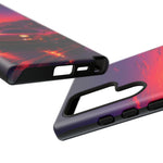 FD RX-7 Retro Sunset Sports Car Tough Case | Neon Vaporwave Beach Drive