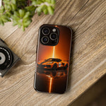Z06 C8 Phone Case, Orange Racing Livery Studio Cover