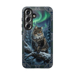 Norwegian Forest Cat Nordic Art Tough Phone Case