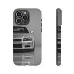 Silver Skyline Phone Case, R34 GTR 90s JDM Legend Tough Cover for Men Gift
