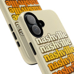 Nashville Retro Stack phone case | Tough Cover