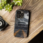 70 El Camino SS Phone Case, Black Classic Car Foggy Mountain Cover