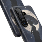Geisha Parasol Moonlight Art Tough Phone Case