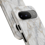 White Marble Pattern Phone Case | Tough Cover