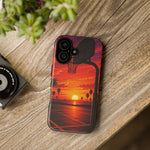Basketball Court Sunset Phone Case | Tough Phone Case