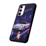 Supra Mk3 Turbo Night Tough Phone Case| Vaporwave 80s Racing Skyline