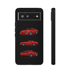 Z28 Red Triview Phone Case Classic Car Illustration
