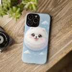 Samoyed Kawaii Snowball Chibi Art Tough Phone Case