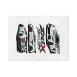 ZR1X Stars & Steel C8 Blanket | Velveteen Microfiber Car Throw