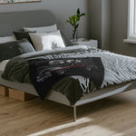1969 Chevelle SS Black Microfiber Throw Blanket Classic Muscle Car Gift