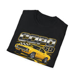 1969 Chevrolet COPO Camaro Muscle Car T-Shirt — Vintage Racing Camaro Graphic Tee