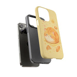 Orange Tabby Loaf Kawaii Chibi Pet Cat Art Tough Phone Case