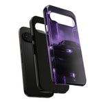Midnight Charger Violet Neon Tough Phone Case
