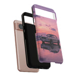 Silver Hakosuka Skyline Mirror Lake Tough Phone Case