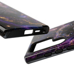 French Bulldog Galaxy Marble Art Tough Phone Case