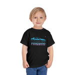 Toddler Firebird 3rd Gen Blue Car T-Shirt, Retro Graphic Tee