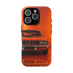 Orange Cuda Phone Case, 71 Classic Muscle Car Tough Cover