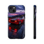 F40 Legendary Supercar Prancing Red Speed Art Tough Phone Case