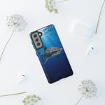 Tiger Shark Phone Case, Dappled Blue Water Tough Cover
