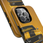Classic Camaro SS Phone Case, Yellow 69 Muscle Car Cover, Gift for Guys