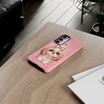 Shih Tzu Princess Kawaii Chibi Puppy Pet Dog Art Tough Phone Case