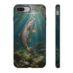Rainbow Trout Take Phone Case Freshwater Fishing Gift for Anglers