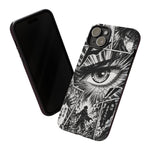 Manga Speed Lines Art Tough Phone Case