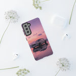 Silver Hakosuka Skyline Mirror Lake Tough Phone Case