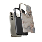 Ragdoll Cat Blue Eyes Soft Watercolor Art Tough Phone Case