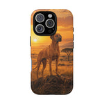 Rhodesian Ridgeback African Savanna Art Tough Phone Case