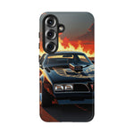 Firebird Trans Am Black Gold Eagle Art Tough Phone Case