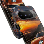 Supra MK4 Orange Touge Night JDM Speed Art Tough Phone Case