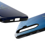Yellowfin Tuna Phone Case, Deep Blue Water Tough Cover, Gift