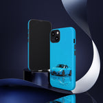 RX-7 Cyan Studio Phone Case Studio Color Match Car Art