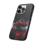 Z06 C8 Phone Case, Red Smoke Studio Reflection Cover