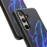 Neon Holographic Whale Phone Case | Tough Case