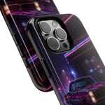 GTO Rainy Neon Arcade Tough Phone Case for Muscle Car Enthusiasts