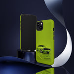 Green Cuda Muscle Car phone case for Gear Heads
