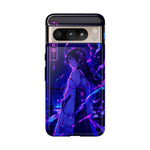 Neon Shrine Maiden phone case | Tough Case, anime vaporwave