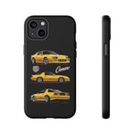 Yellow IROC-Z Camaro Triple View Tough Phone Case Cover Gift