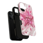 Pink Glitter Star Tough Case | Sparkle Phone Case